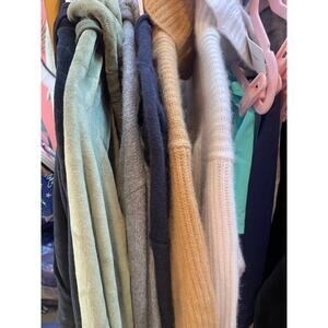 Unsubscribed Cashmere and Velour Tops